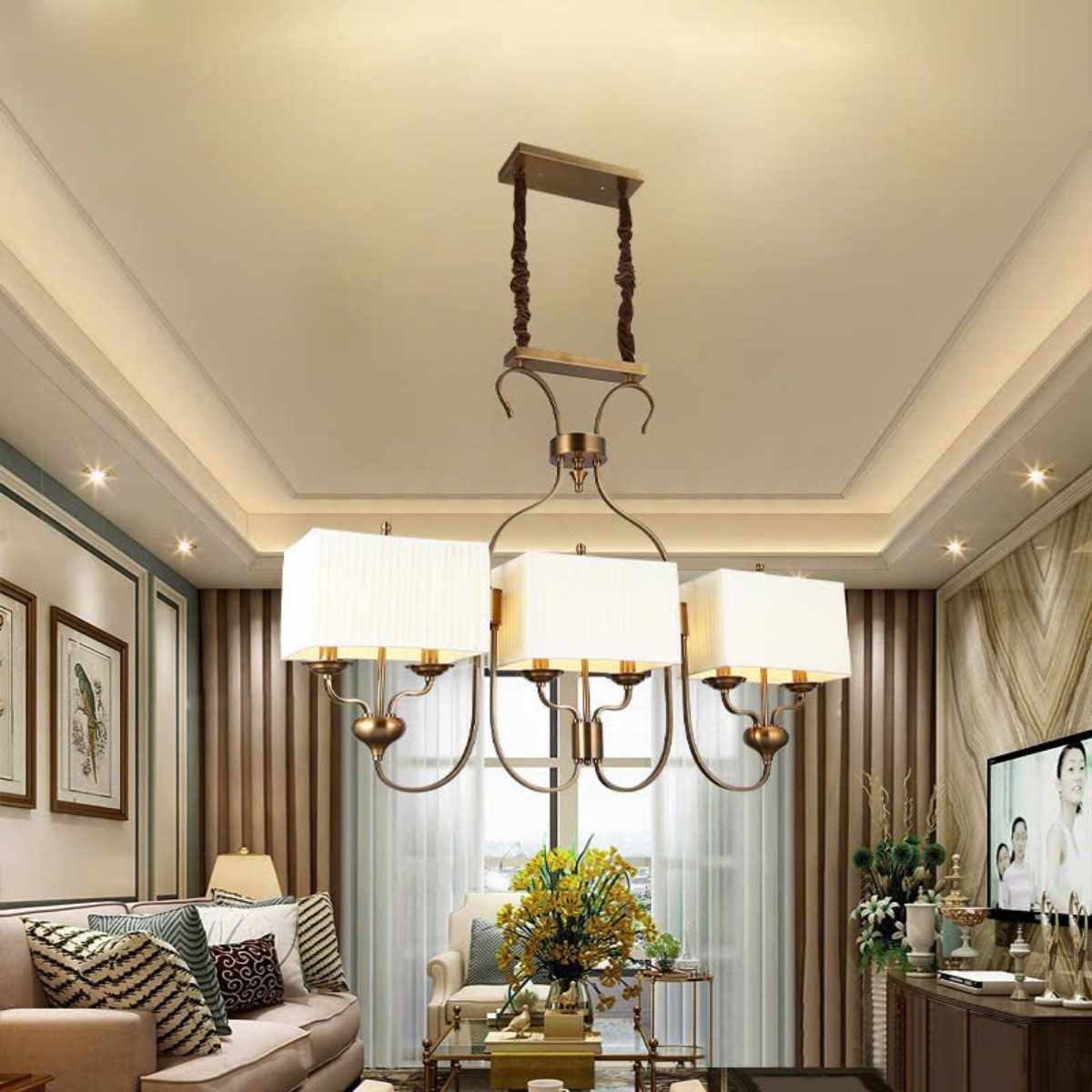 BNN- Đèn Thả Tân Cổ Điển L1140 | DC1001T6