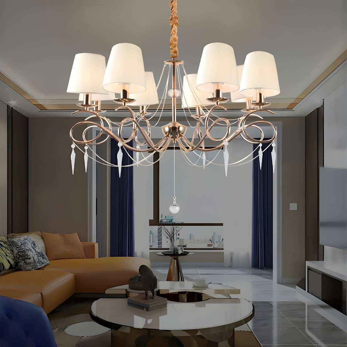 BNN- Đèn Chùm Hiện Đại Ø780 | DC268T8