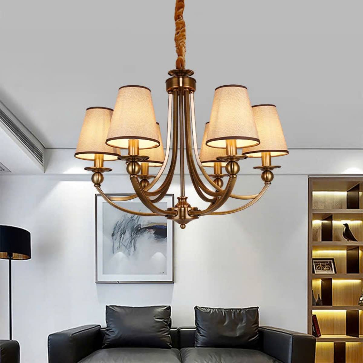 BNN- Đèn Chùm Tân Cổ Điển Ø700&nbsp;| DC9033T6