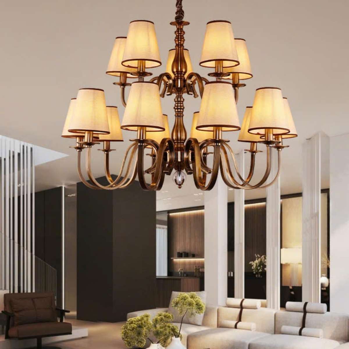 BNN- Đèn Chùm Cổ Điển&nbsp;Ø1040  | DC9088T15