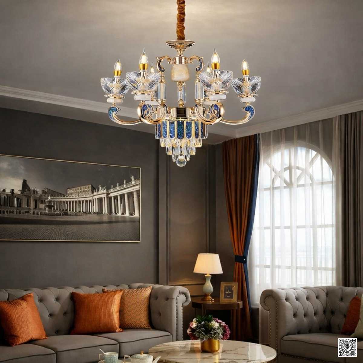 BNN- Đèn Chùm Pha Lê&nbsp; Ø690 | DC6018T6