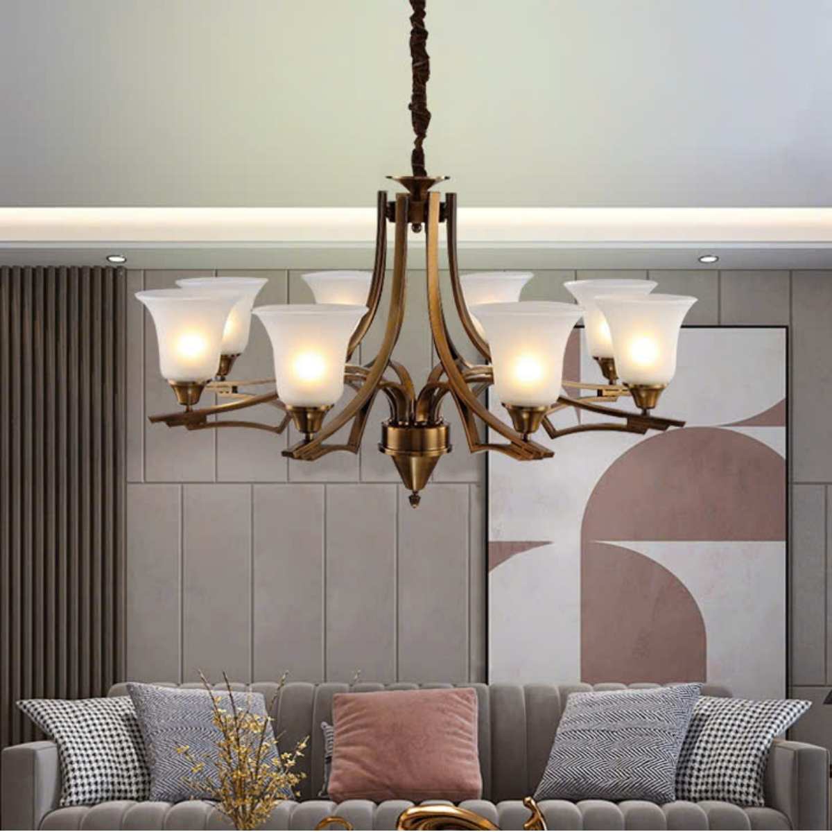 BNN- Đèn Chùm Cổ Điển&nbsp;Ø940 | DC9209T8