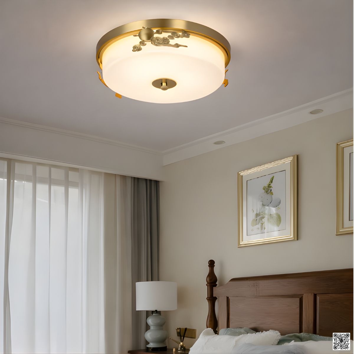 ADR- Ốp Trần Đồng Nguyên Chất&nbsp;Ø400 | MĐ-0209/400