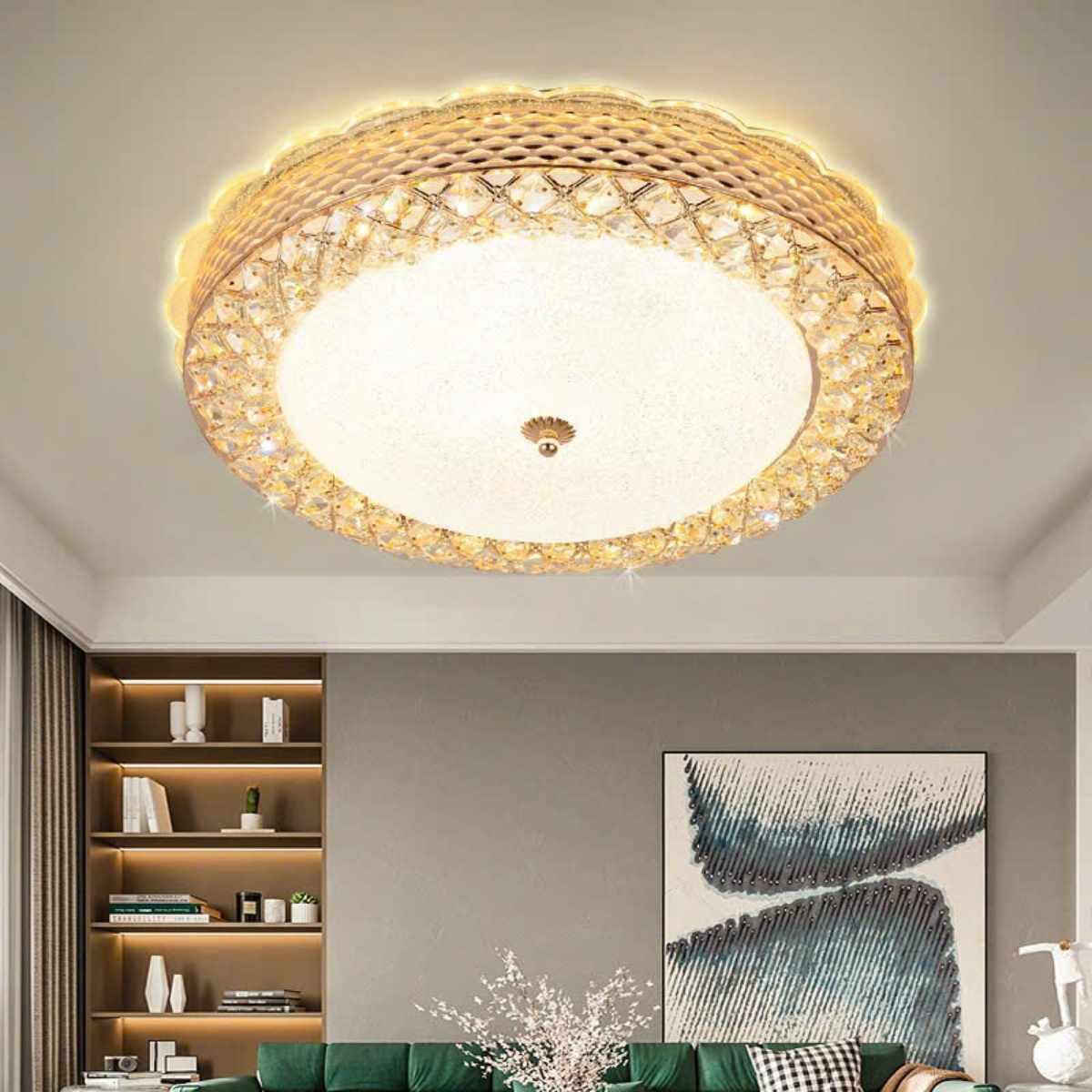 BNN- Ốp Trần Cổ Điển&nbsp;Ø500 | OPLH100