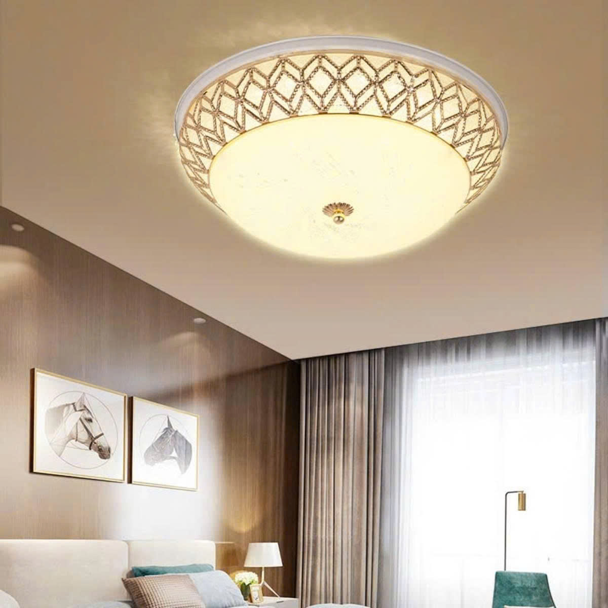 BNN- Ốp Trần Cổ Điển&nbsp;Ø400 | OPLH116