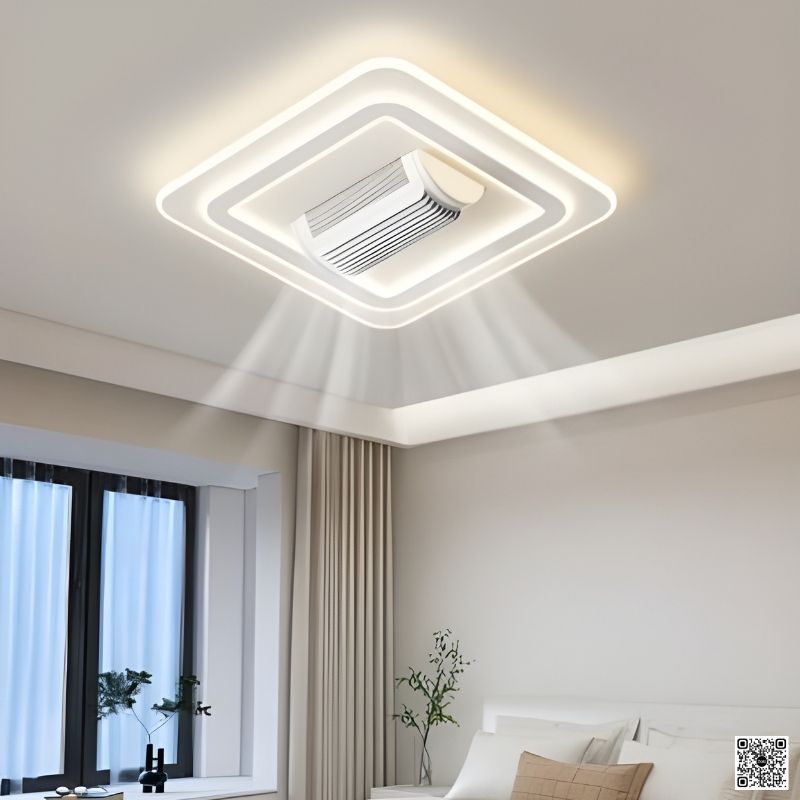 BNN- Đèn Ốp Trần Quạt Hiện Đại W500 | OTA43V
