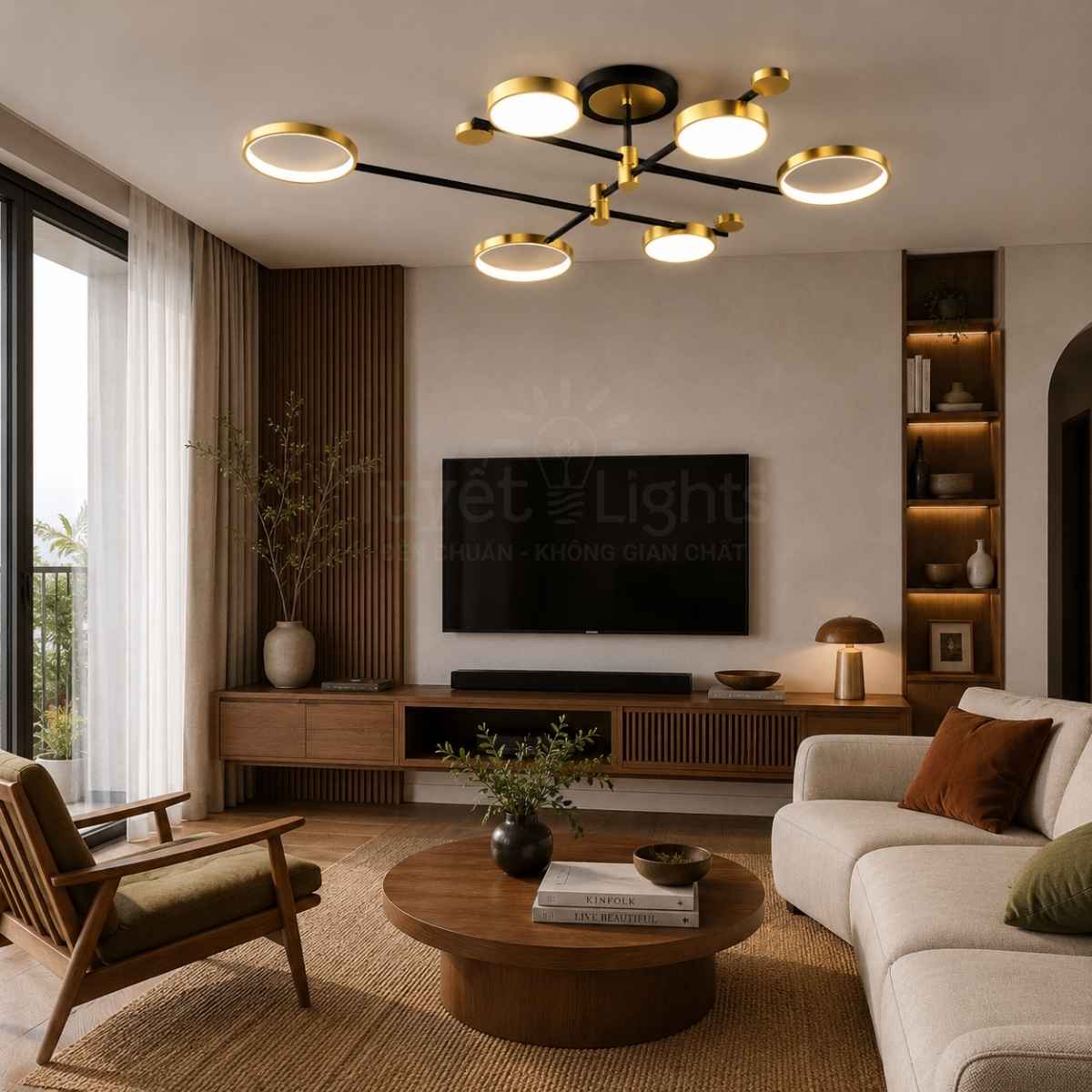 BNN- Đèn Ốp Trần Hiện Đại Ø1300  | TTK112T6