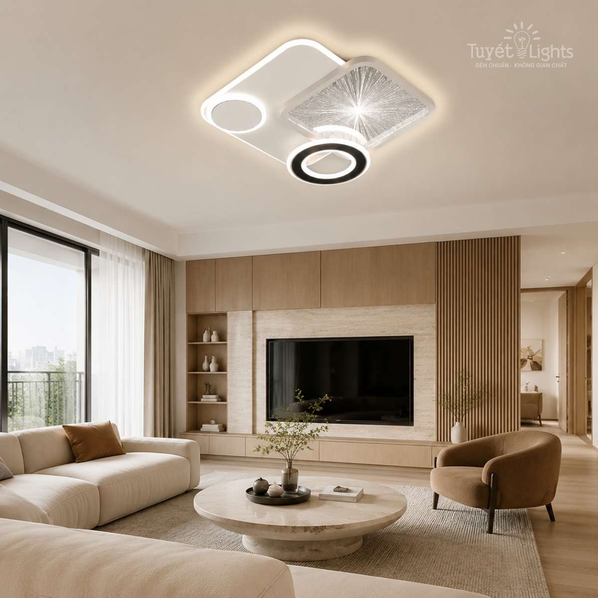 VER- Đèn Ốp Trần Hiện Đại&nbsp;Ø500 | MT-391