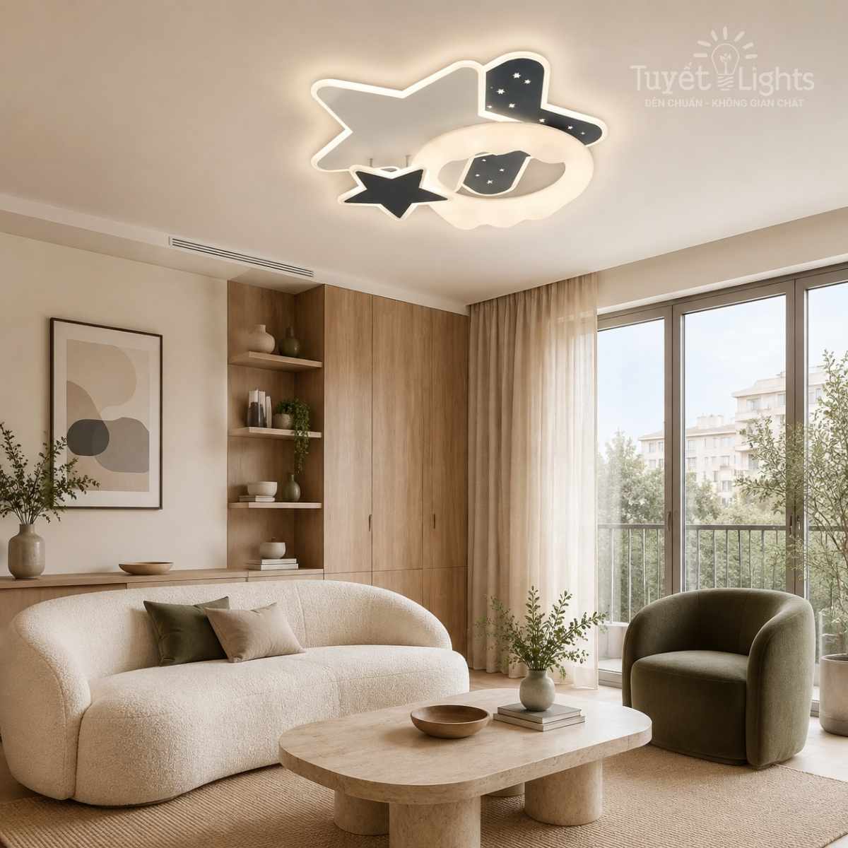 VER- Đèn Ốp Trần Hiện Đại&nbsp;Ø500 | MT-395