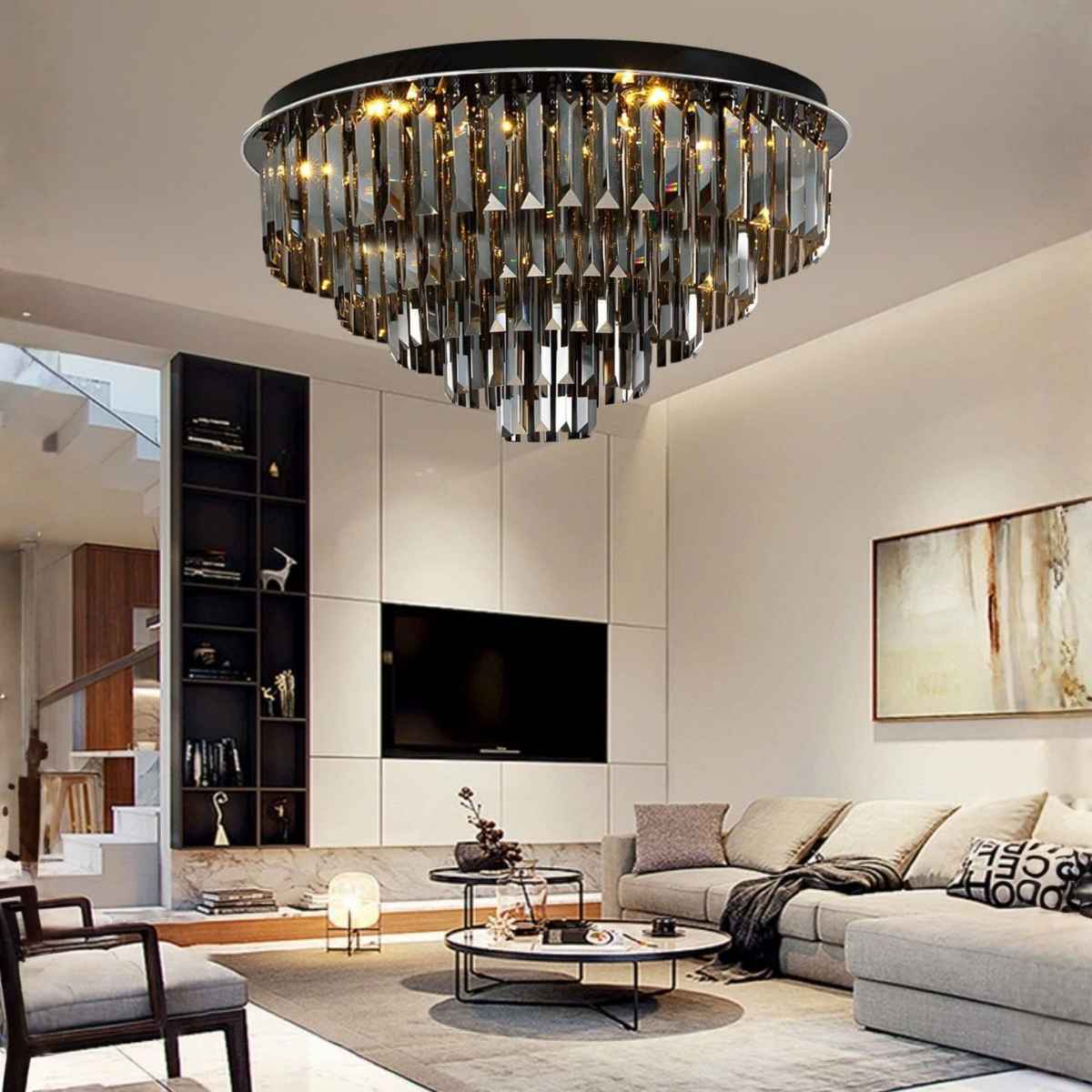 BNN- Ốp Trần Pha Lê&nbsp;Ø600 | OTPL3509T600