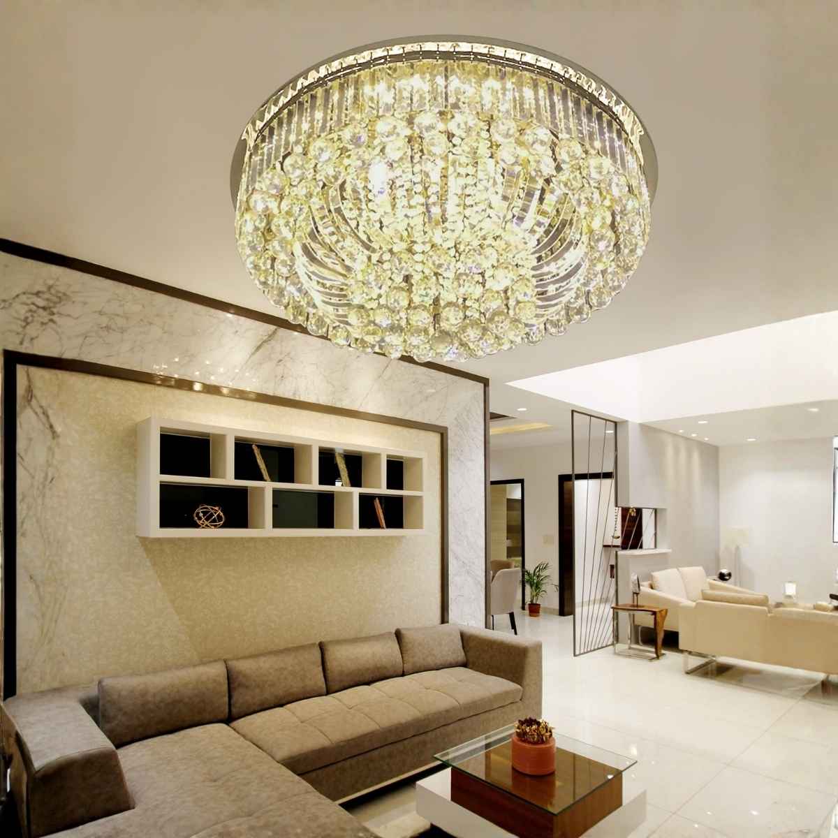 BNN- Ốp Trần Pha Lê&nbsp;Ø800 | OTPL40405T800