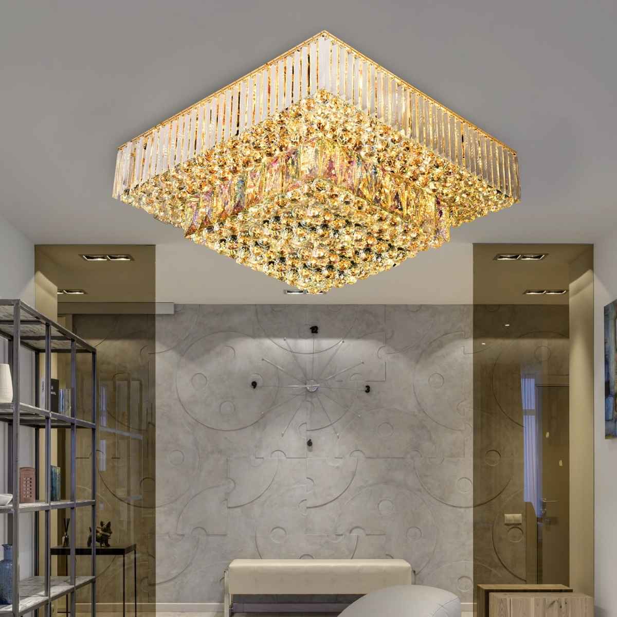 BNN- Ốp Trần Pha Lê W800 | OTPL40406V800