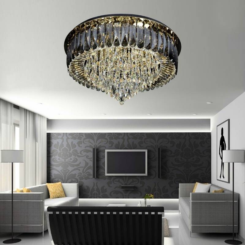 BNN- Ốp Trần Pha Lê Luxury Ø1000 |&nbsp;&nbsp;OTPL8137T1000
