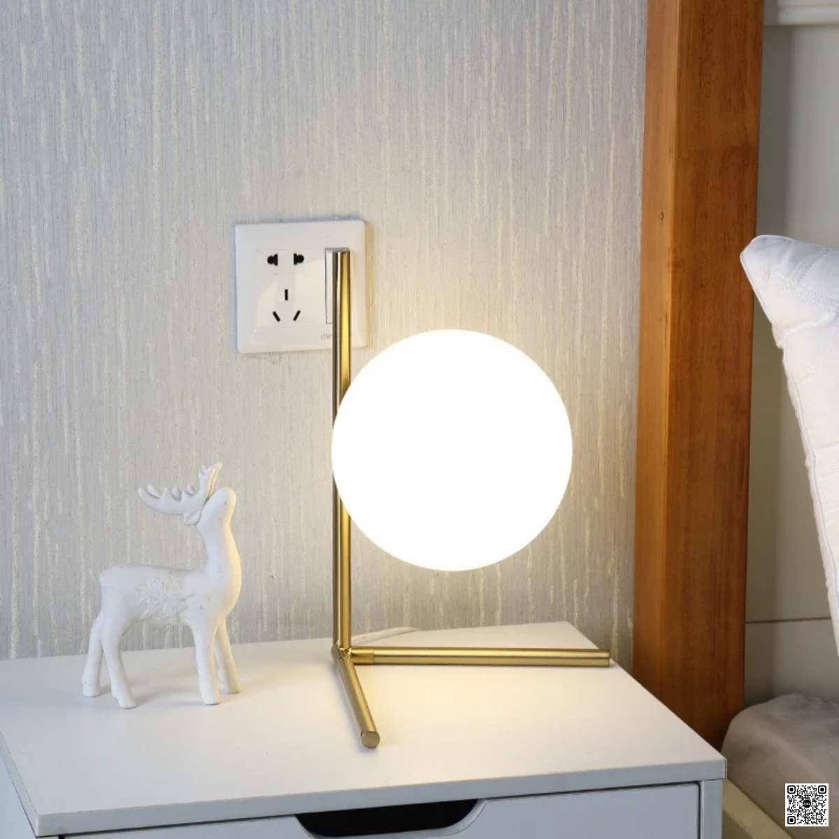 BNN- Đèn TAB Đầu Giường&nbsp;Ø200&nbsp;| DBK02 B