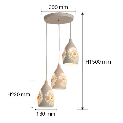 Đèn Thả Hiện Đại | EUT - 393.Vi - EURO