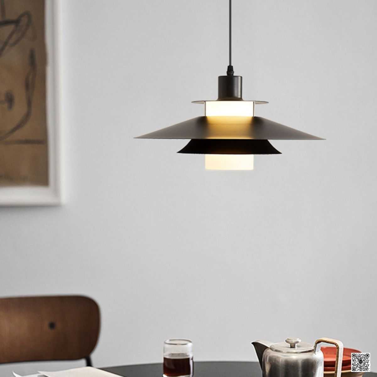 ADR- Đèn Thả Đơn Giản&nbsp;Ø400 | ĐT-4003/BK