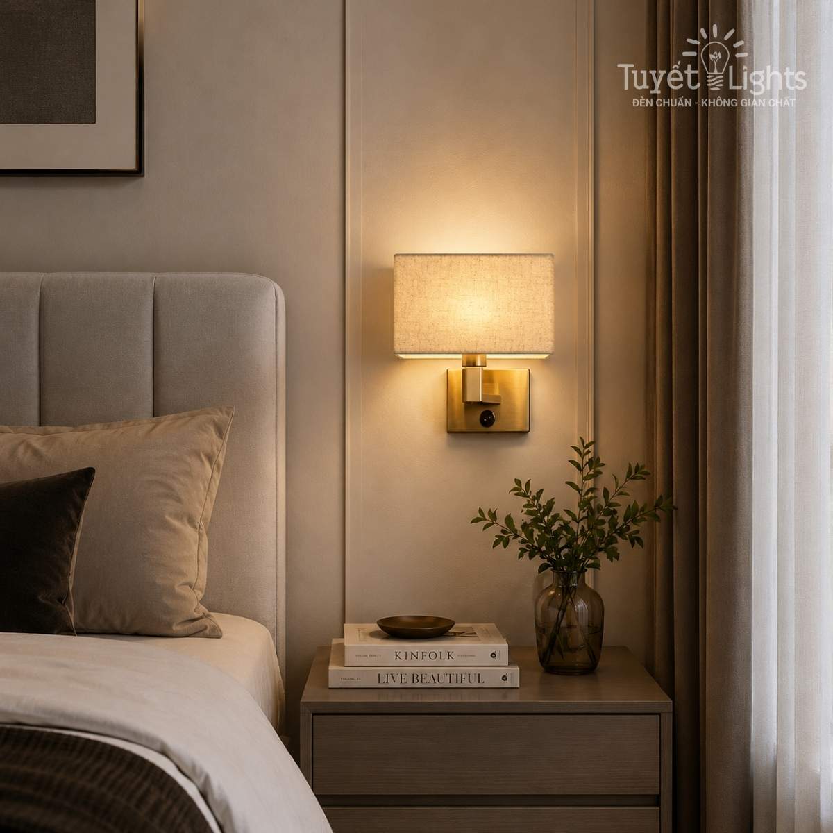 BNN- Đèn Tường Đọc Sách Dimmer |&nbsp;VDN551