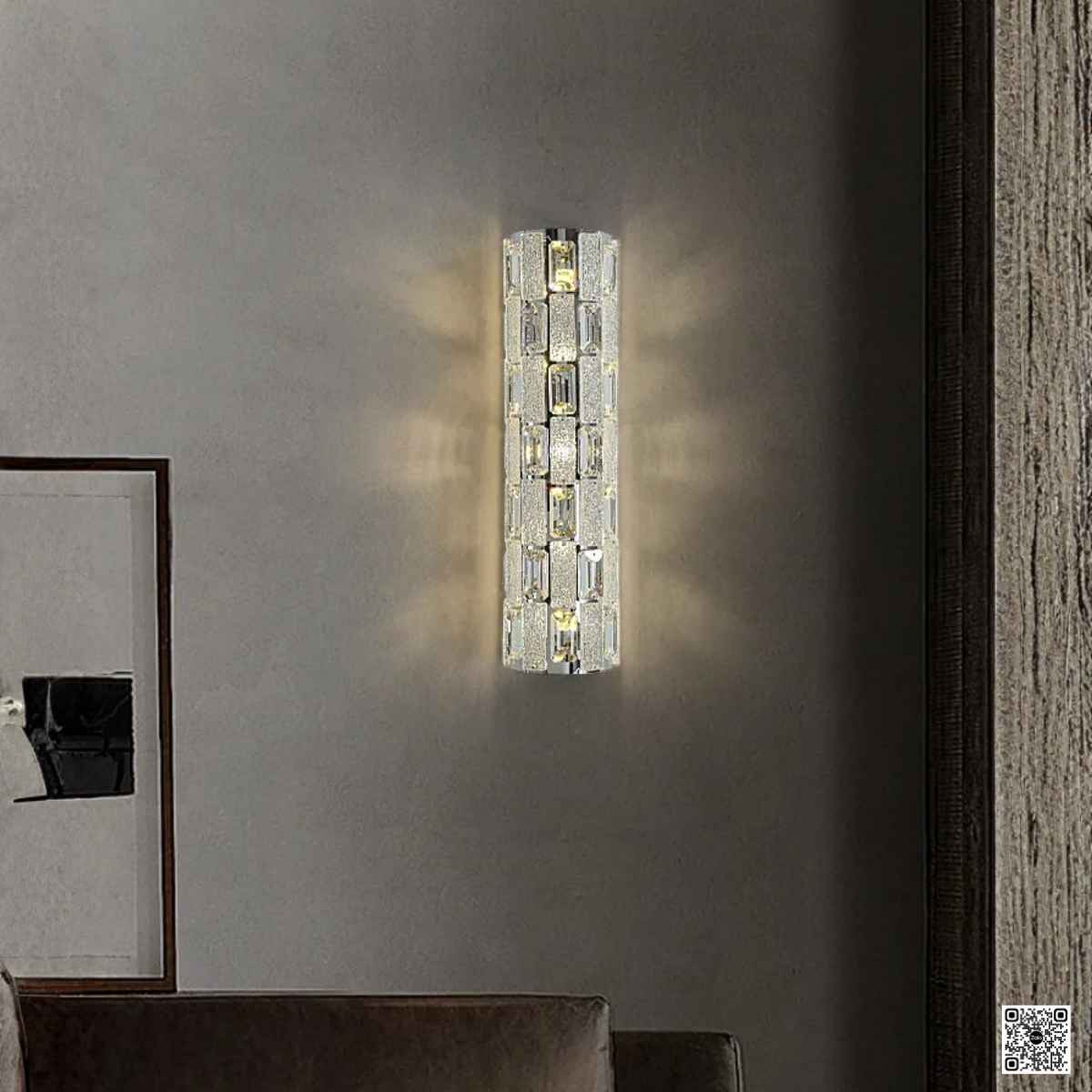 Ánh sáng xuyên pha lê tạo hiệu ứng lung linh đa chiều