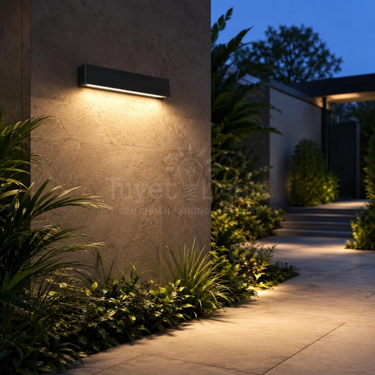 PTH- Đèn Tường IP54 Ngoài Trời L380 | ODL-7014