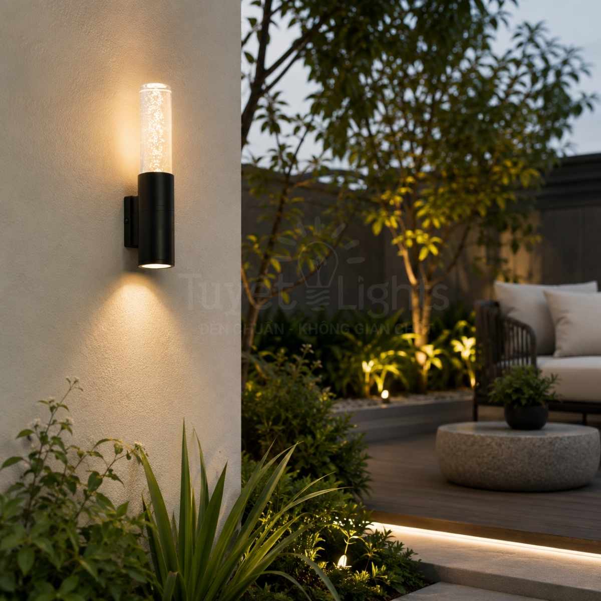 VER- Đèn Tường Ngoài Trời&nbsp;Ø60  | VNT-308