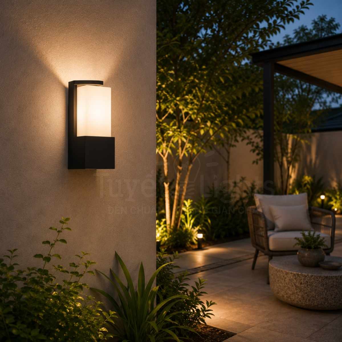 VER- Đèn Tường Ngoài Trời L120  | VNT-065