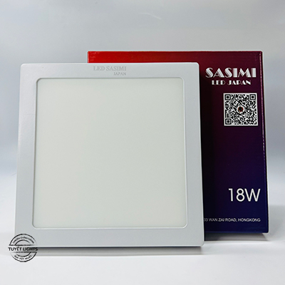 SASIMI - Ốp Nổi 18W Vuông Ánh Sáng Trắng | SAS - 18V