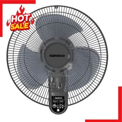 Nanoco - Quạt Treo Tường - Màu Xám - Có Remote | NWF1615RC-GR