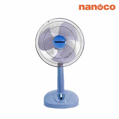 Nanoco - Quạt Lửng Màu Xanh - 3 Cánh Quạt, 3 Cấp Độ Gió | NLF1621-B