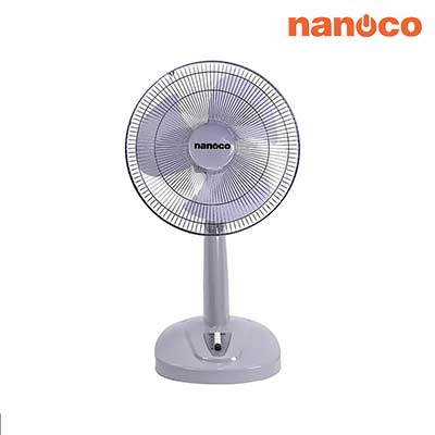 Nanoco - Quạt Lửng Màu Xám - 3 Cánh Quạt, 3 Cấp Độ Gió | NLF1621