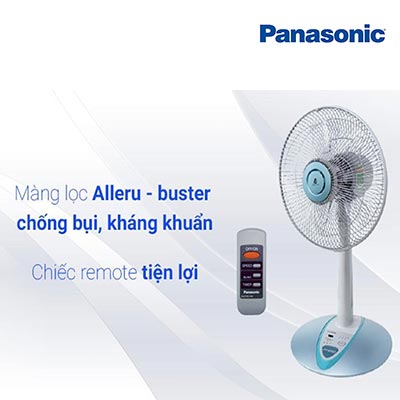 Panasonic - Quạt Đứng Màu Xanh | F-307KHB