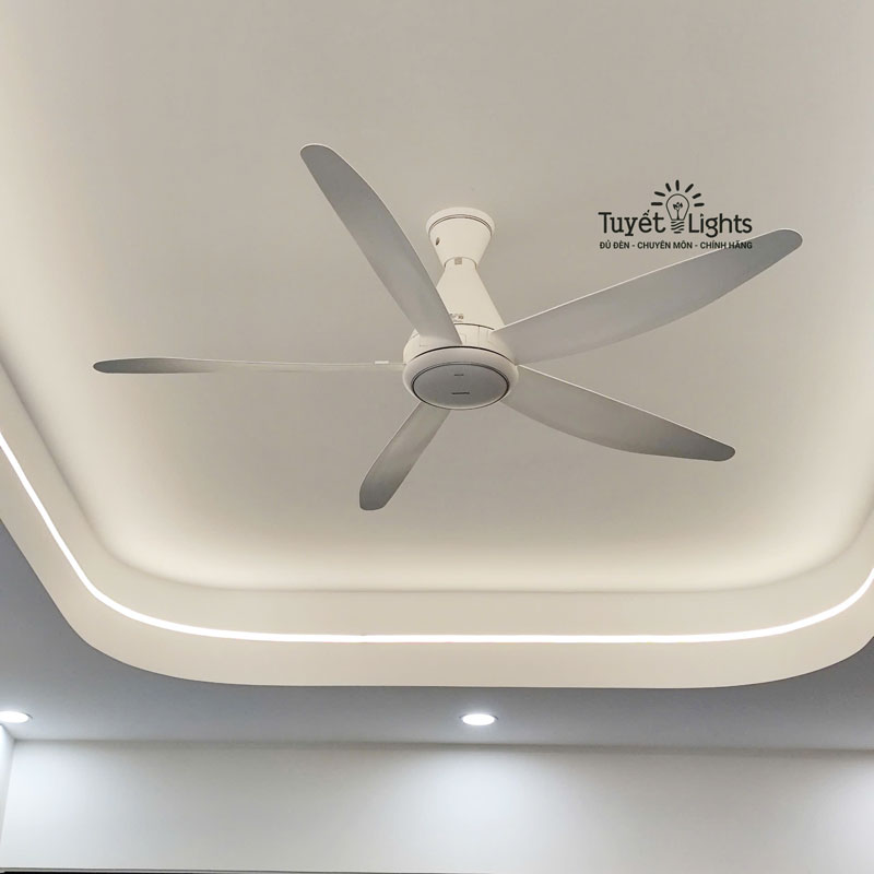 Quạt Trần 5 Cánh Panasonic F-60GDN – Sang Trọng, Êm Ái, Chính Hãng Nhật Bản - Bảo hành 2 năm - Made in Malaisia