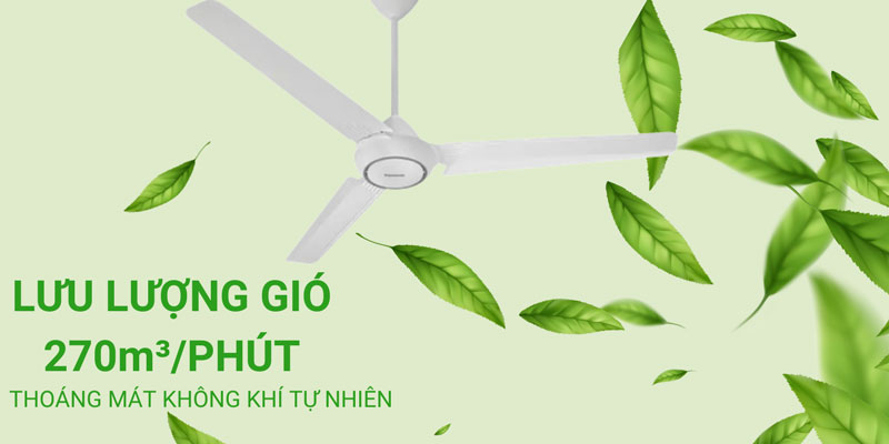 Lưu lượng gió 215m³/phút