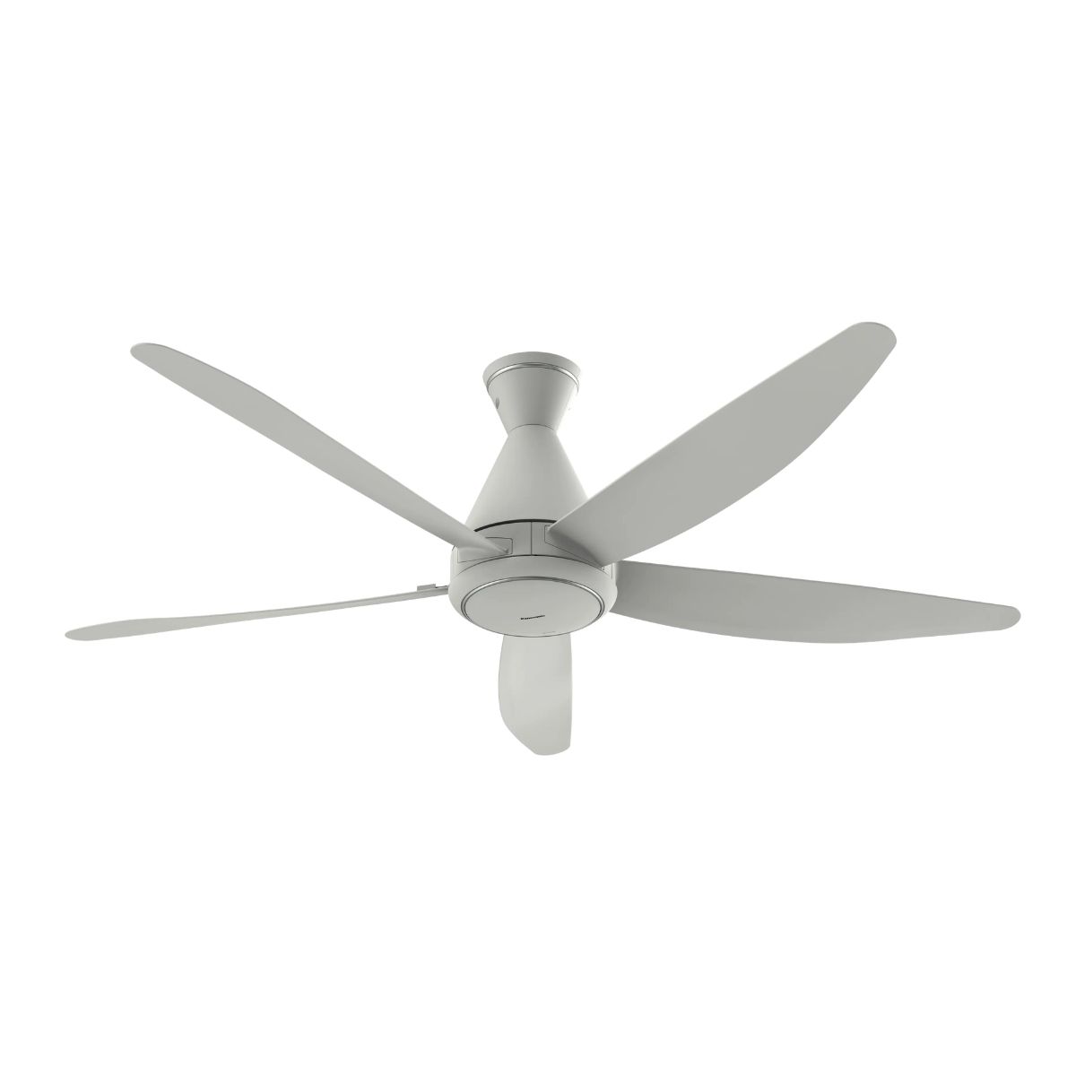 Quạt Trần 5 Cánh Panasonic F-60GDN-LG - Màu Xám Trắng thời trang, Ty Quạt 28.8cm, Remote