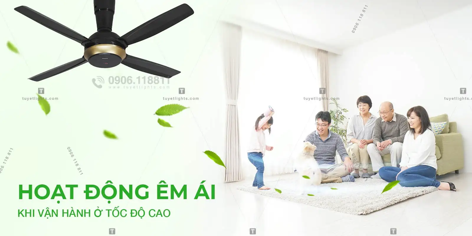 Hoạt động êm ái khi sử dụng