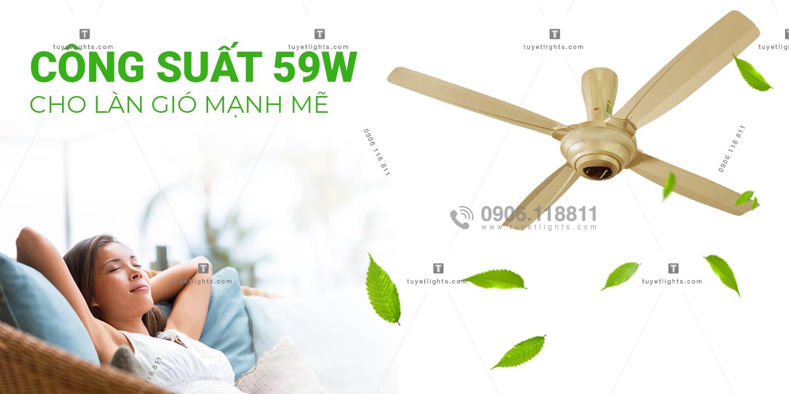 Công suất 59W