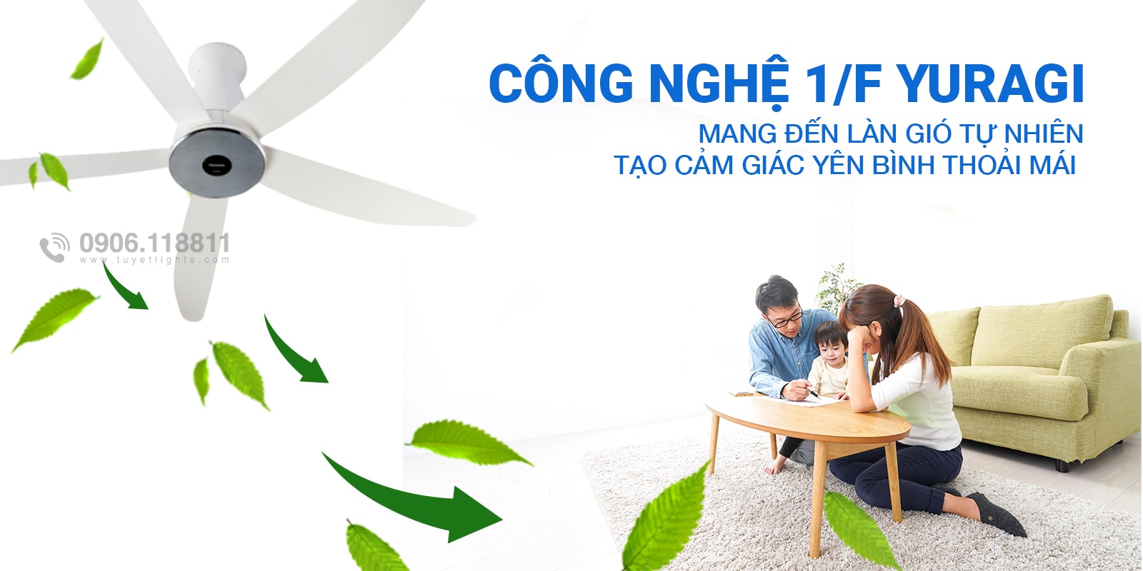 Tạo cảm giác yên bình thoải mái