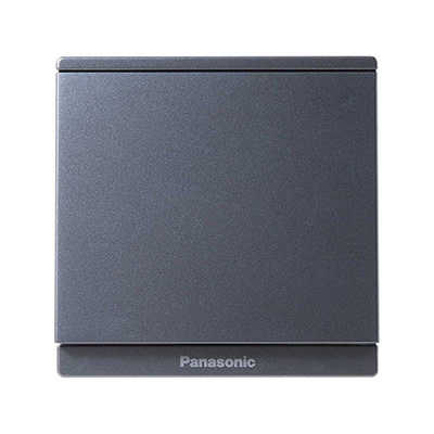 Panasonic Moderva - Bộ 1 Công Tắc B, 1 Chiều, Bắt Vít Màu Xám Ánh Kim | WMF501MYH-VN