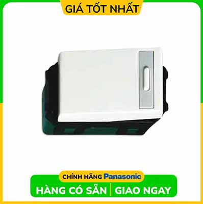 Panasonic Refina - Công Tắc B 1 Chiều Size S – Màu Trắng | WEV5531SW