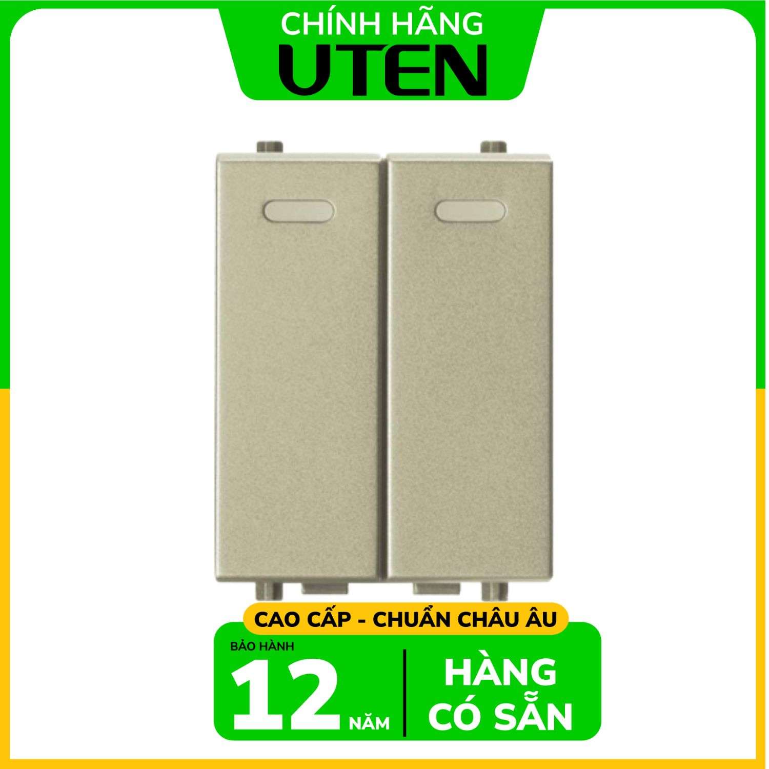 Mặt Nhựa 3 Thiết Bị UTEN | Q120-C-PM3