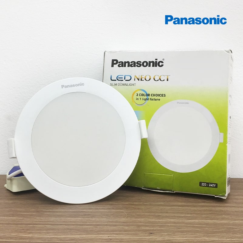 Đèn LED Âm Trần Panasonic Neo Slim Tròn NNP73476 12W 3 Chế Độ