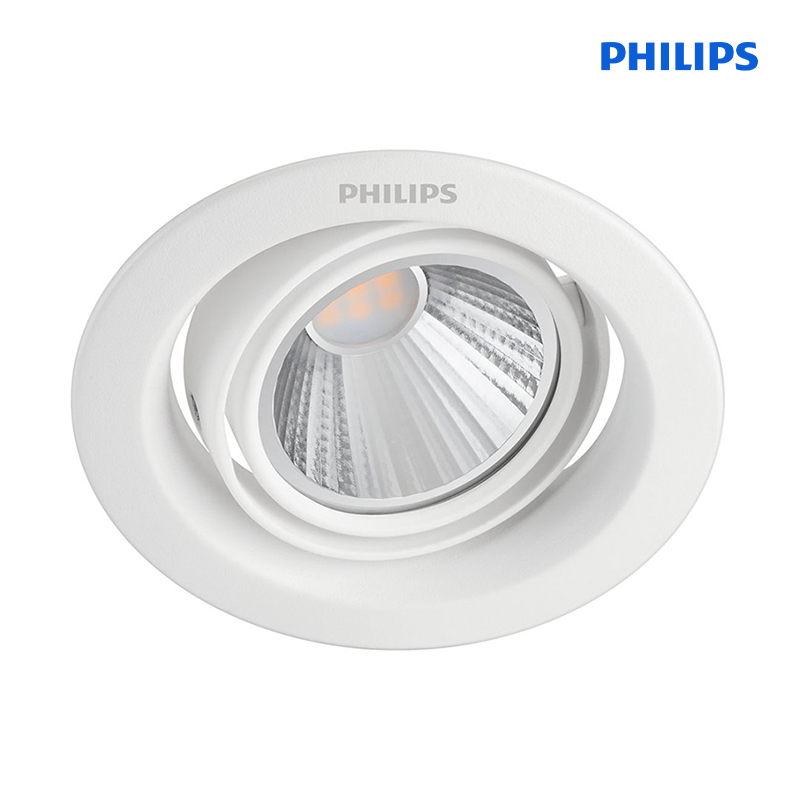 Đèn âm trần Philips Pomeron 59776 / 7W - Góc chiếu hẹp, Tạo điểm nhấn (Màu trắng)