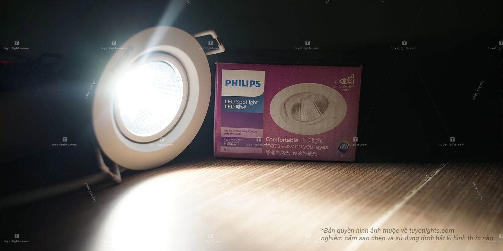 Khả năng tiết kiệm điện vượt trội của đèn LED Philips