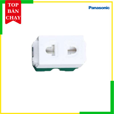 Panasonic FullWide - Ổ Cắm Đơn Có Màn Che - Màu Trắng | WEV1081SW