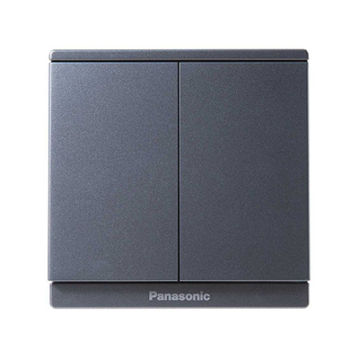 Panasonic Moderva - Bộ 2 Công Tắc C, 2 chiều, Bắt Vít Màu Vàng Ánh Kim | WMF504MYZ-VN