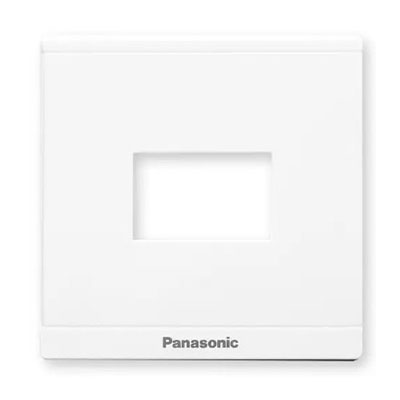 Panasonic Moderva - Mặt Vuông Dùng Cho 1 Thiết Bị Màu Trắng | WMFV7811