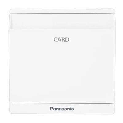 Panasonic Moderva - Công Tắc Thẻ Màu Trắng | WMF535-VN