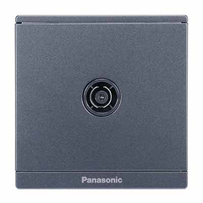 Panasonic Moderva - Ổ Cắm TV Màu Xám Ánh Kim | WMF301MYH-VN
