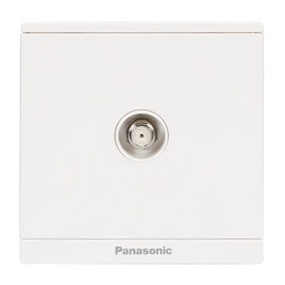 Panasonic Moderva - Ổ Cắm CATV Màu Trắng | WMF311-VN