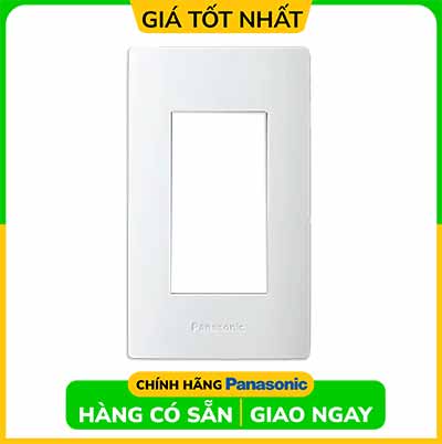 Panasonic Halumie - Mặt Dùng Cho 3 Thiết Bị - Màu Trắng | WEVH68030