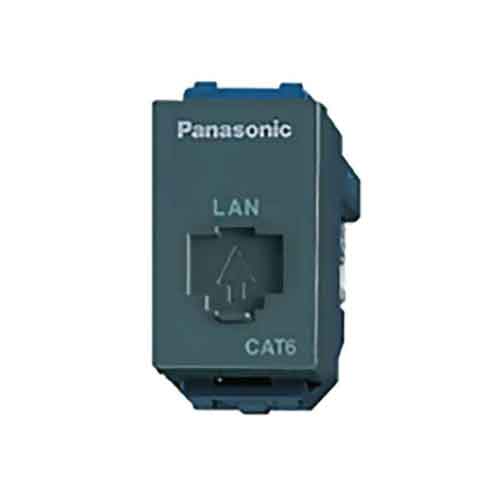 Panasonic Wide Color - Ổ Cắm Data CAT6 - Màu Xám | WEV24886H